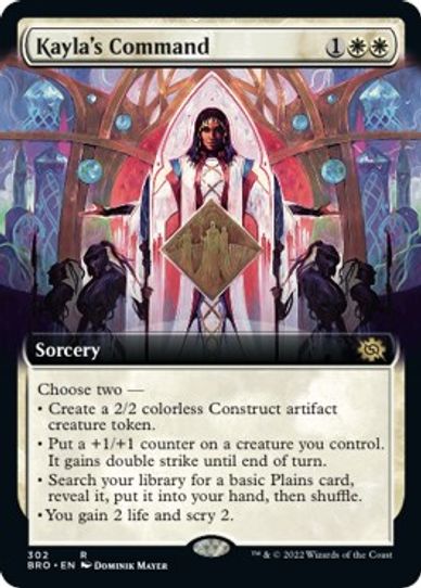 Kayla's Command (Extended Art) (302) [The Brothers War]