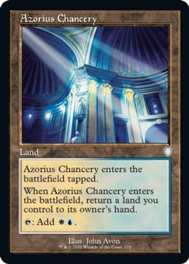 Azorius Chancery (175) [Commander The Brothers War]