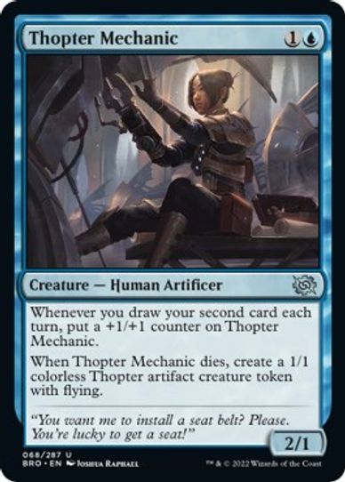 Thopter Mechanic (68) [The Brothers War]