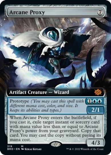 Arcane Proxy (Extended Art) (319) [The Brothers War]