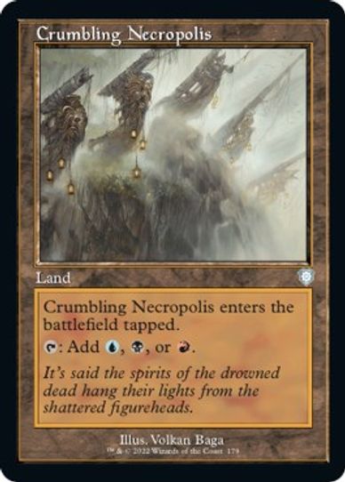 Crumbling Necropolis (179) [Commander The Brothers War]