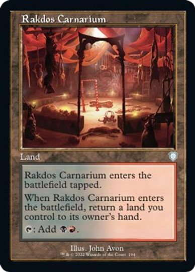 Rakdos Carnarium (194) [Commander The Brothers War]