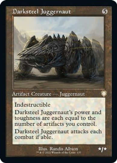 Darksteel Juggernaut (137) [Commander The Brothers War]
