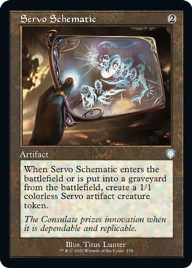 Servo Schematic (158) [Commander The Brothers War]