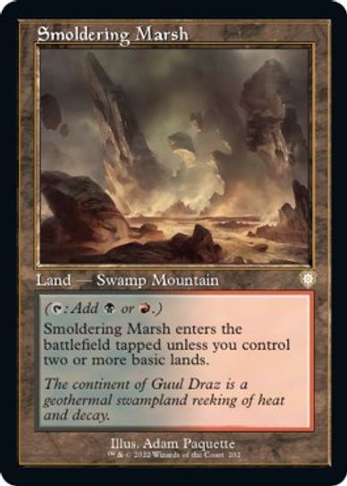 Smoldering Marsh (202) [Commander The Brothers War]