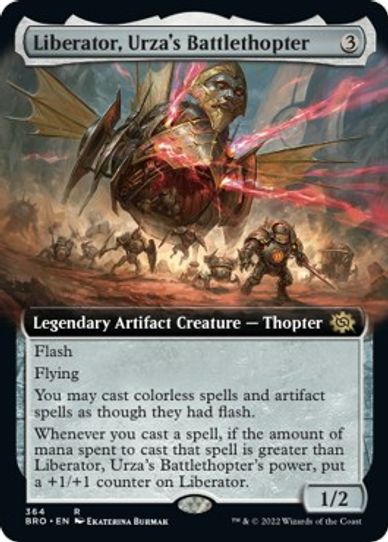 Liberator, Urza's Battlethopter (Extended Art) (364) [The Brothers War]