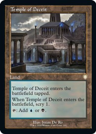 Temple of Deceit (205) [Commander The Brothers War]