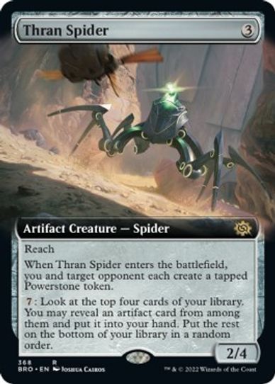 Thran Spider (Extended Art) (368) [The Brothers War]