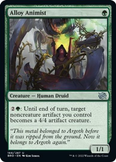 Alloy Animist (166) [The Brothers War]