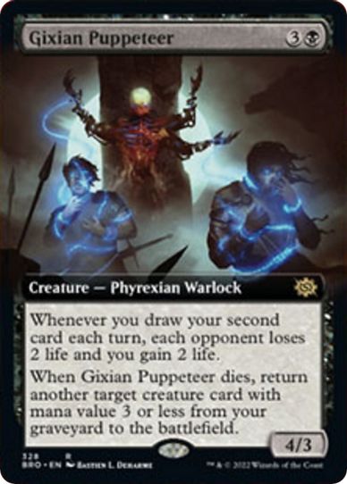 Gixian Puppeteer (Extended Art) (328) [The Brothers War]