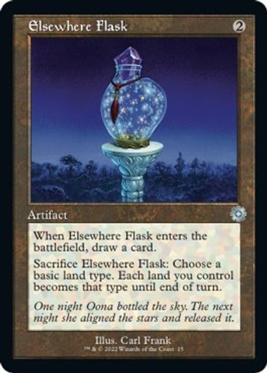 Elsewhere Flask (15) [Brothers War Retro Frame Artifacts]