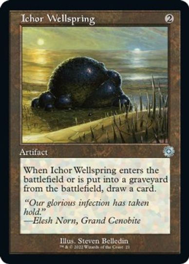 Ichor Wellspring (21) [Brothers War Retro Frame Artifacts]