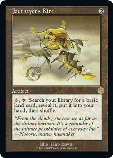 Journeyer's Kite (25) [Brothers War Retro Frame Artifacts]