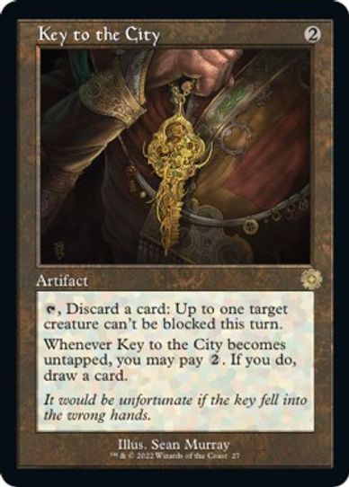 Key to the City (27) [Brothers War Retro Frame Artifacts]