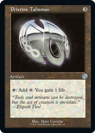 Pristine Talisman (43) [Brothers War Retro Frame Artifacts]