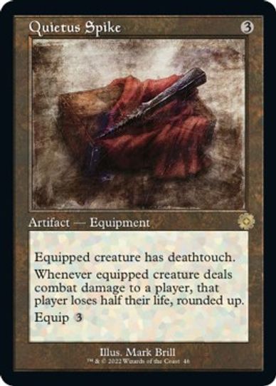 Quietus Spike (46) [Brothers War Retro Frame Artifacts]