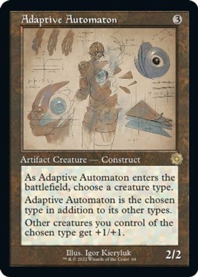 Adaptive Automaton (Schematic) (64) [Brothers War Retro Frame Artifacts]