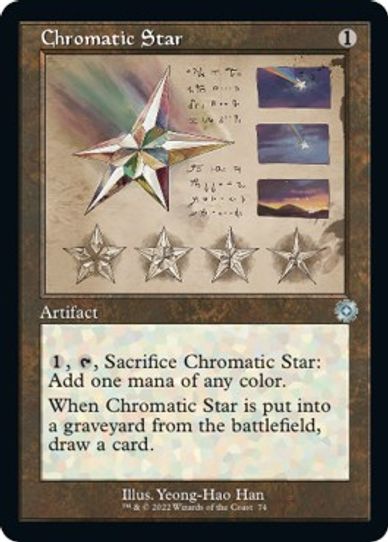 Chromatic Star (Schematic) (74) [Brothers War Retro Frame Artifacts]