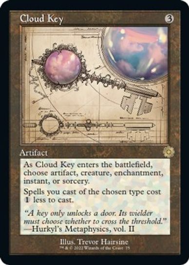 Cloud Key (Schematic) (75) [Brothers War Retro Frame Artifacts]