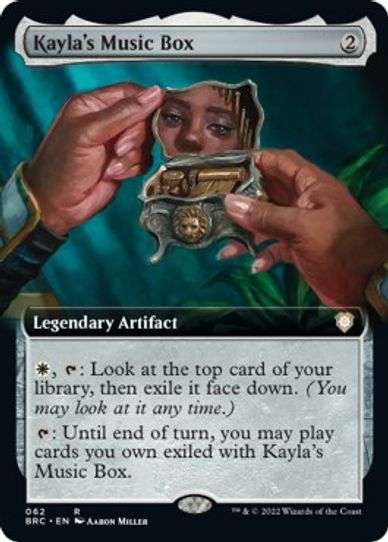 Kayla's Music Box (Extended Art) (62) [Commander The Brothers War]