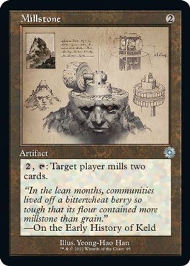 Millstone (Schematic) (95) [Brothers War Retro Frame Artifacts]