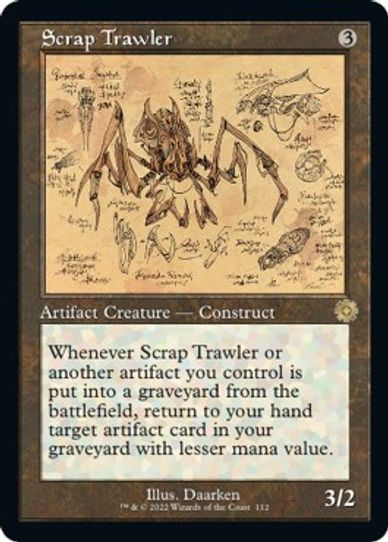 Scrap Trawler (Schematic) (112) [Brothers War Retro Frame Artifacts]