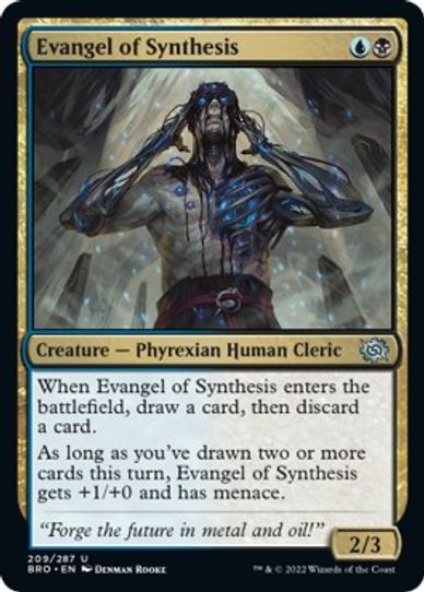 Evangel of Synthesis (209) [The Brothers War]