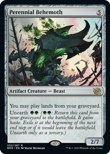 Perennial Behemoth (202) [The Brothers War]