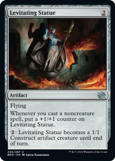 Levitating Statue (236) [The Brothers War]