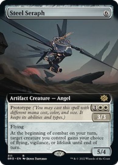 Steel Seraph (Extended Art) (311) [The Brothers War]