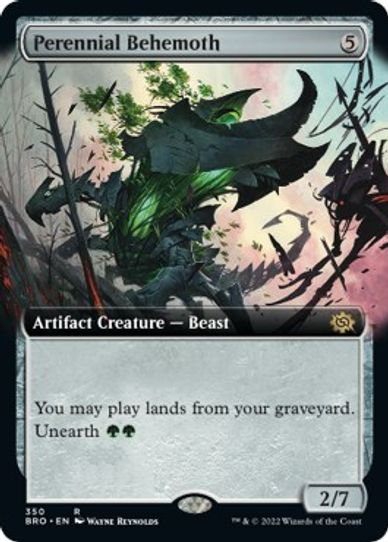 Perennial Behemoth (Extended Art) (350) [The Brothers War]