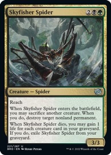 Skyfisher Spider (221) [The Brothers War]