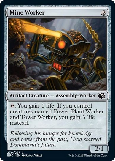 Mine Worker (239) [The Brothers War]