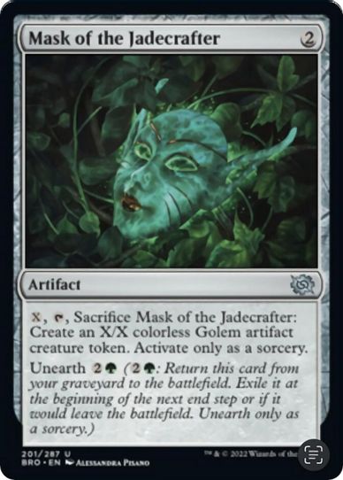 Mask of the Jadecrafter (201) [The Brothers War]