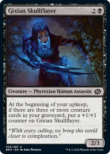 Gixian Skullflayer (100) [The Brothers War]