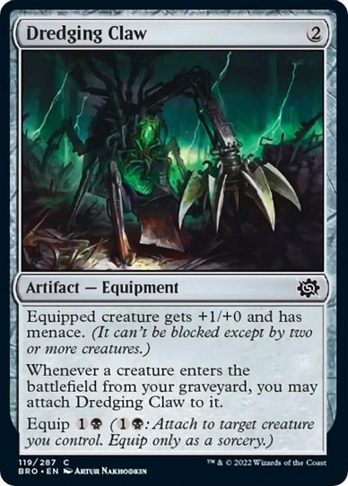 Dredging Claw (119) [The Brothers War]