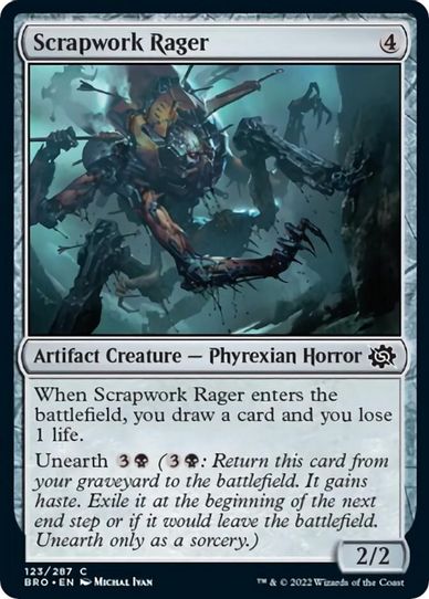 Scrapwork Rager (123) [The Brothers War]