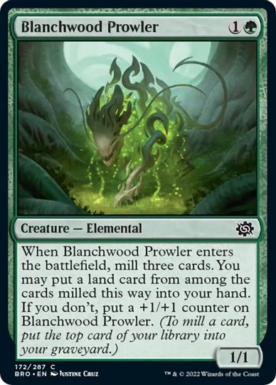 Blanchwood Prowler (172) [The Brothers War]