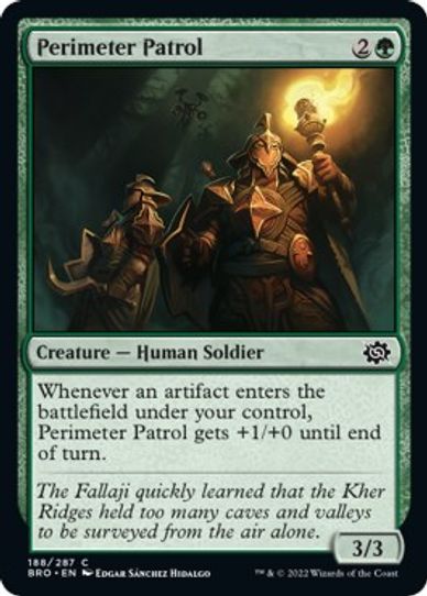 Perimeter Patrol (188) [The Brothers War]