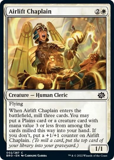 Airlift Chaplain (2) [The Brothers War]