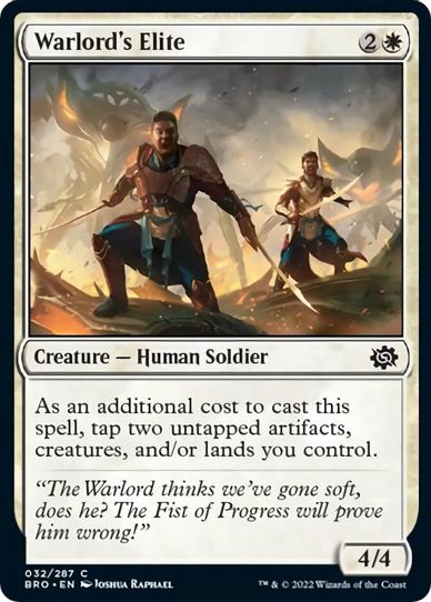 Warlord's Elite (32) [The Brothers War]