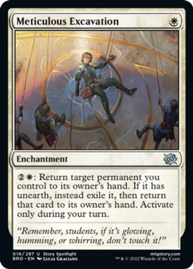 Meticulous Excavation (16) [The Brothers War]
