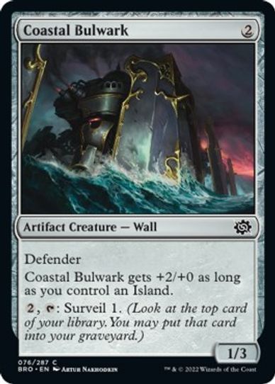 Coastal Bulwark (76) [The Brothers War]