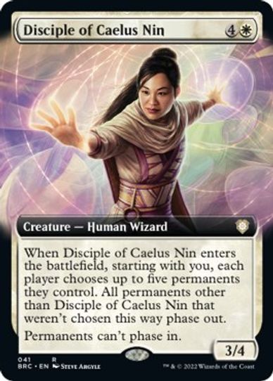 Disciple of Caelus Nin (Extended Art) (41) [Commander The Brothers War]