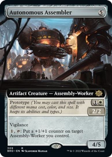 Autonomous Assembler (Extended Art) (309) [The Brothers War]