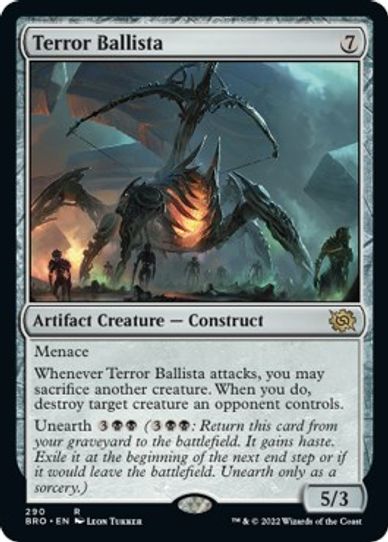 Terror Ballista (290) [The Brothers War]