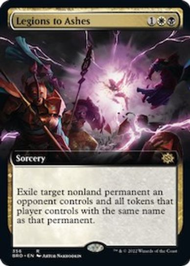 Legions to Ashes (Extended Art) (356) [The Brothers War]