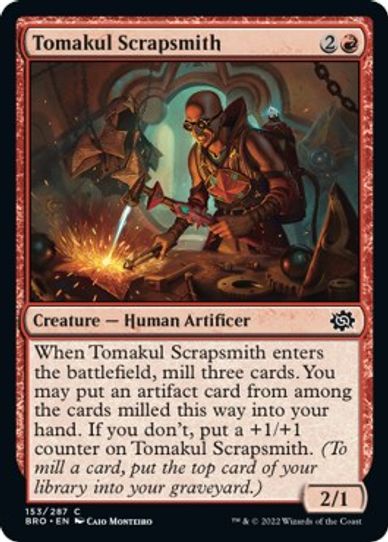 Tomakul Scrapsmith (153) [The Brothers War]