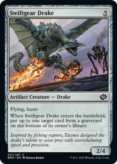 Swiftgear Drake (251) [The Brothers War]