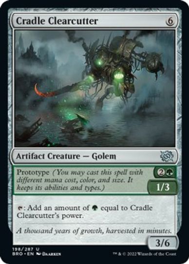 Cradle Clearcutter (198) [The Brothers War]